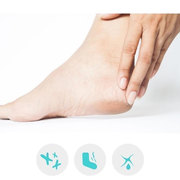 Dual Foot File. 2 abrasive pads. NIB - Picture 5 of 6